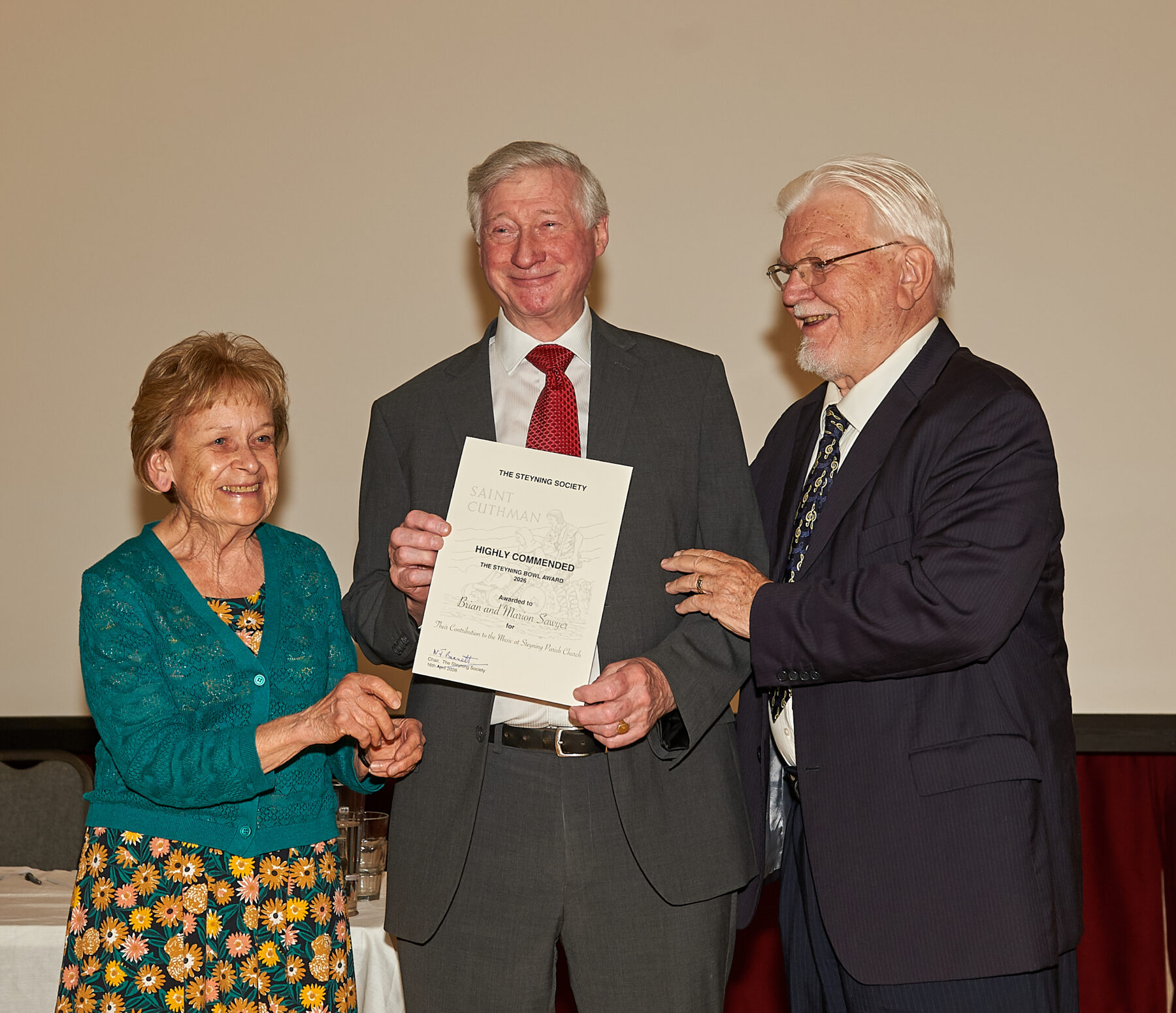 Brian and Marion Sawyer